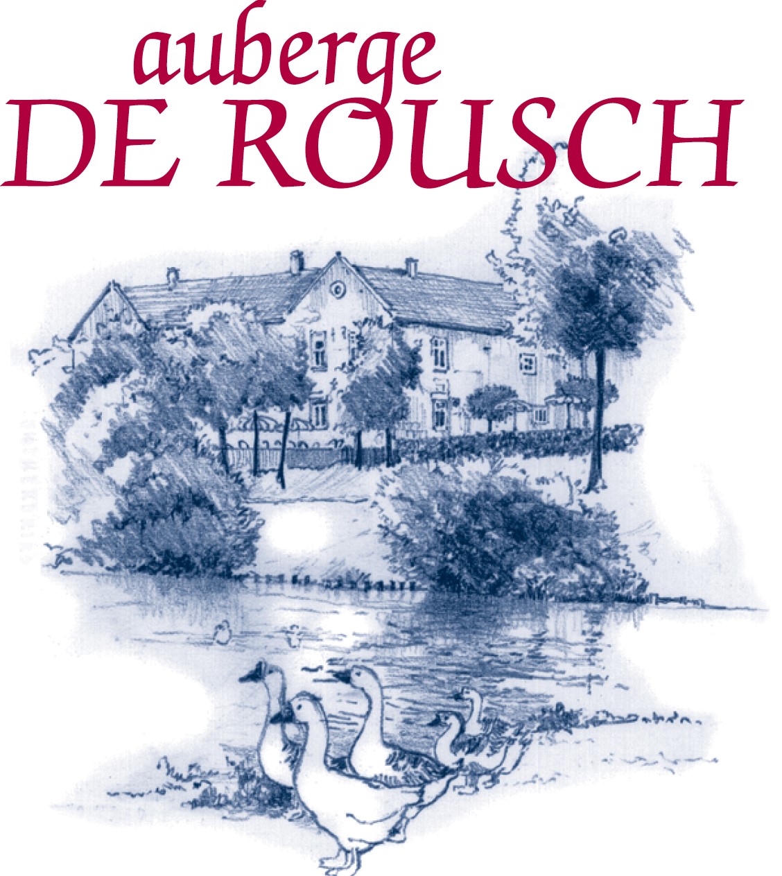 Logo Auberge de Rousch hoge kwaliteit