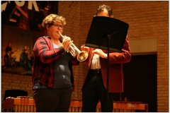 Mandy van Criekingen op trompet